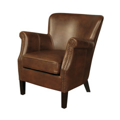 Halo little deals professor leather armchair